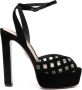 Aquazzura Slippers & Mules Sandals Black in zwart - Thumbnail 2