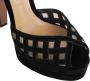 Aquazzura Slippers & Mules Sandals Black in zwart - Thumbnail 3