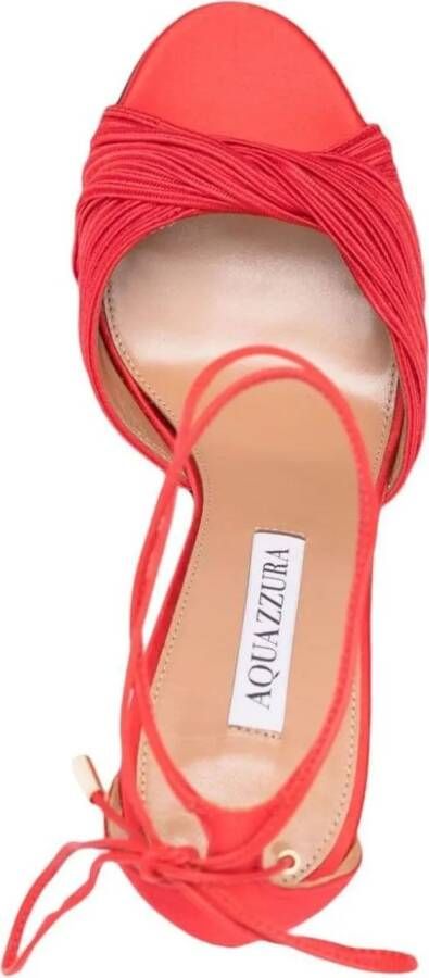 Aquazzura Slippers & Mules Sandals Pink in poeder roze