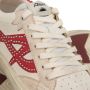 Ash Wit-rode leren sneakers met studs Beige Dames - Thumbnail 9