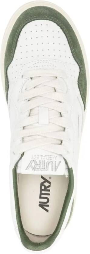 Autry International Low-Top Sneakers baskets medaillees 5 in groen