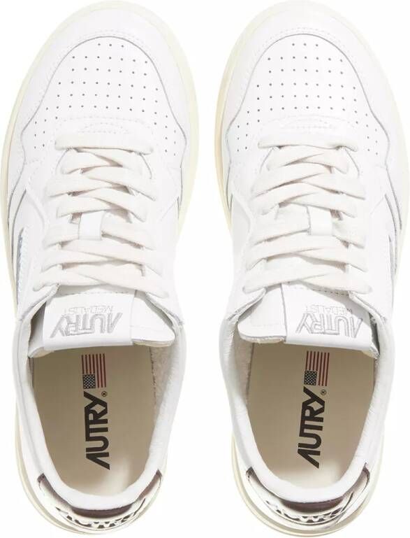 Autry International Sneakers Medalist Low Leat Leat in bruin