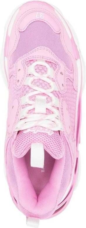 Balenciaga Low-Top Sneakers Pink in poeder roze