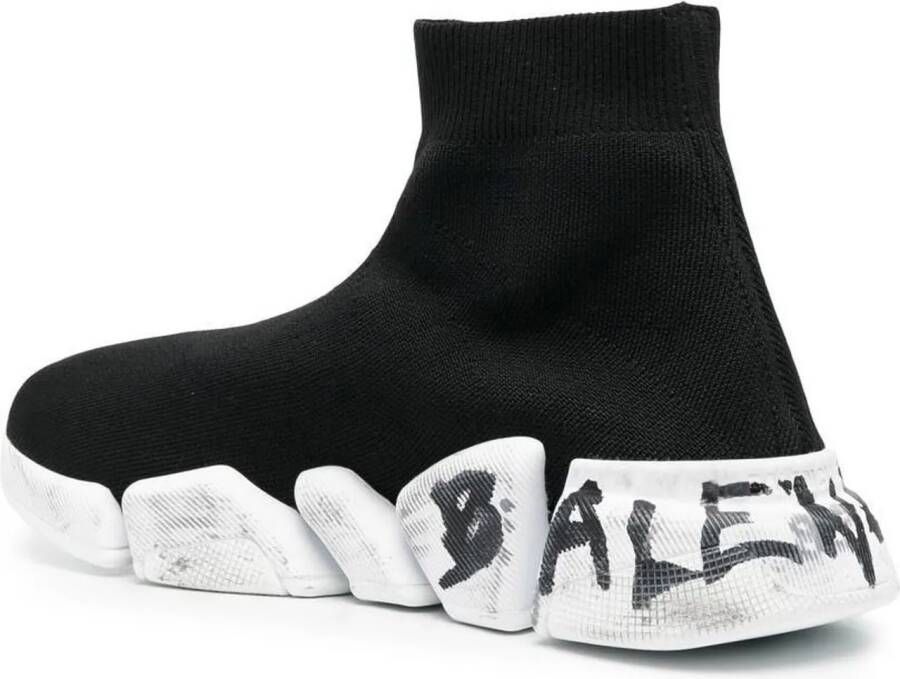 Balenciaga Low-Top Sneakers Black in zwart