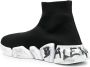 Balenciaga Low-Top Sneakers Black in zwart - Thumbnail 2