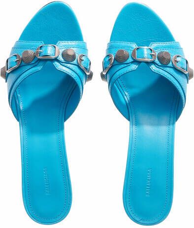 Balenciaga Pumps & high heels Cagole 50MM Sandal in blauw