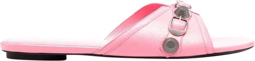 Balenciaga Slippers & Mules Sandals Pink in poeder roze