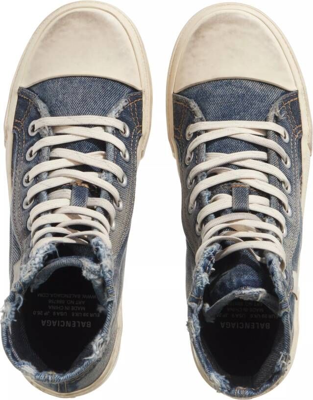 Balenciaga Sneakers Paris High Top Sneakers in blauw