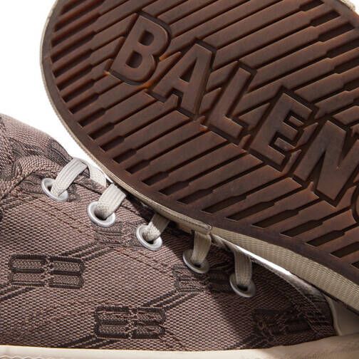 Balenciaga Sneakers Paris Low Top Sneaker BB Monogram in bruin