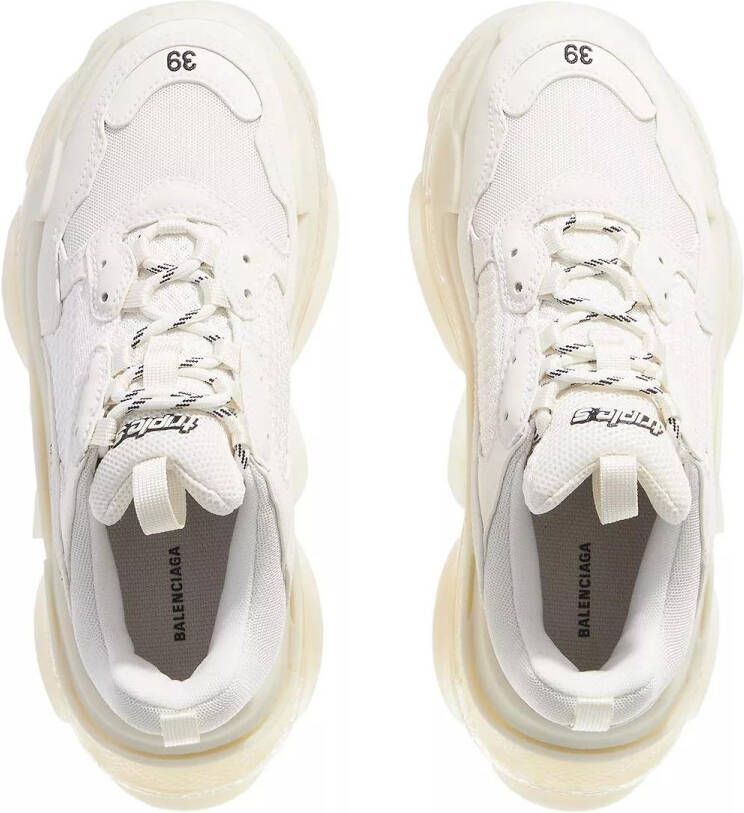 Balenciaga Sneakers Triple S Clear Sole Sneakers in crème