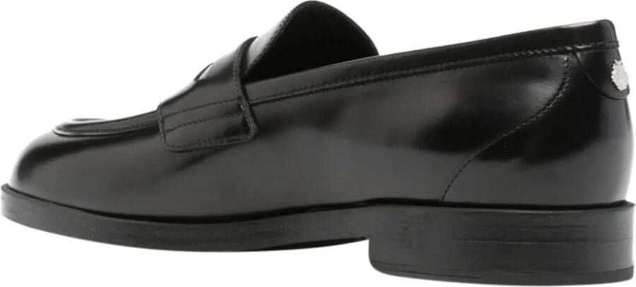 Bally Loafers Flat shoes Black in zwart