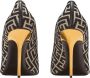 Balmain Hoge hakken Rubby Jacquard Heeled Shoes in zwart - Thumbnail 3