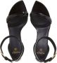 Balmain Sandalen Moneta Sandals Patent Leather in zwart - Thumbnail 2