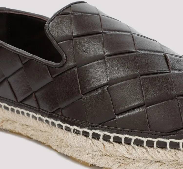 Bottega Veneta Loafers Jack Fondant Calf Leather Espadrilles in bruin