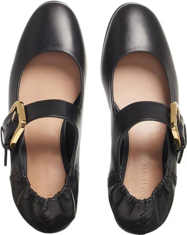 Bottega Veneta Loafers & ballerina schoenen Mary Jane Astaire Ballerinas in zwart