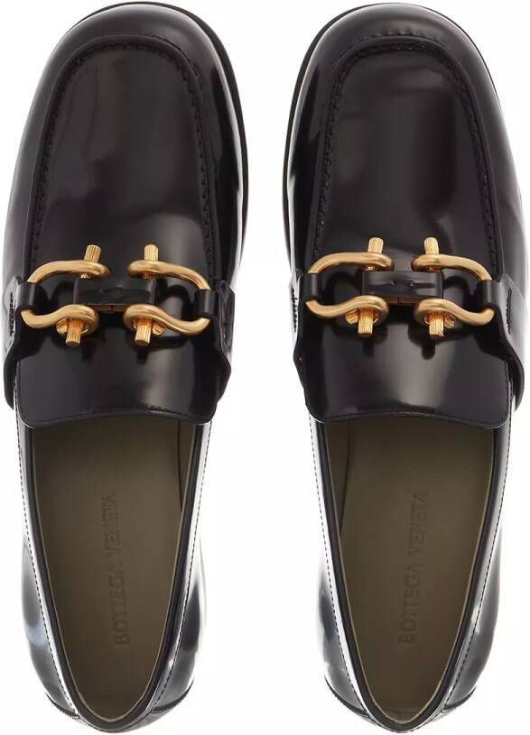 Bottega Veneta Loafers & ballerina schoenen Monsieur Loafers in zwart