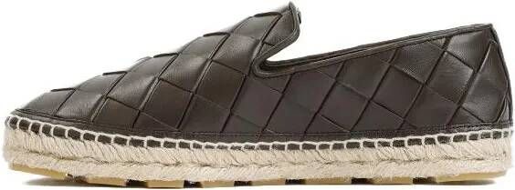 Bottega Veneta Loafers Jack Fondant Calf Leather Espadrilles in bruin