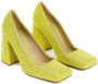 Bottega Veneta Pumps & high heels Kiwi Green Tower Pumps in groen - Thumbnail 3