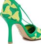 Bottega Veneta Sandalen Green Ad Yellow Stretch Sandals in geel - Thumbnail 2