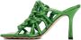 Bottega Veneta Sandalen Green Stretch Mules in groen - Thumbnail 4