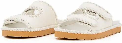 Bottega Veneta Sandalen Jack Flat Nappa Sandal in beige