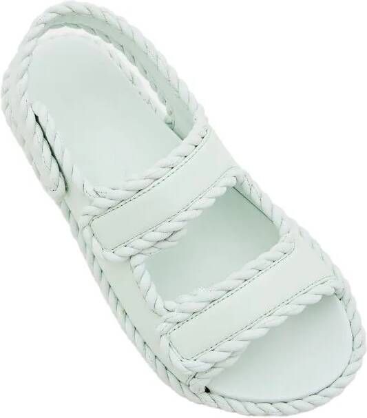 Bottega Veneta Sandalen Jack Flat Sandal in wit