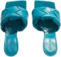 Bottega Veneta Slippers The Lido Sandals Intrecciato in blauw - Thumbnail 2