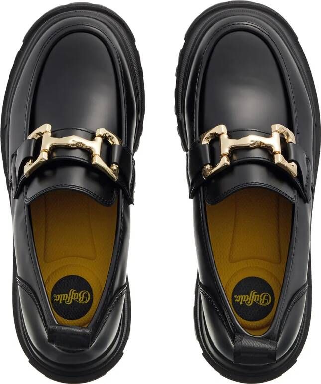 Buffalo Loafers Aspha Loafer Chain Nc in zwart