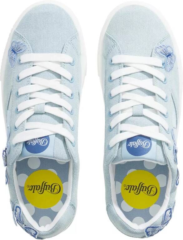 Buffalo Sneakers Paired Butterfly in blauw