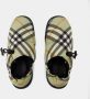 Burberry Gewatteerde Instap Platte Schoenen met Contrasterende Zool Multicolor Dames - Thumbnail 14