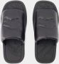 Burberry Sandalen Lf Knight Slab Sandals Leather Black in zwart - Thumbnail 6