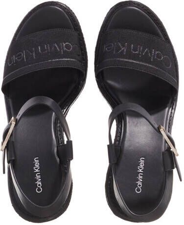 Calvin Klein Sandalen Wedge 70Hh in zwart