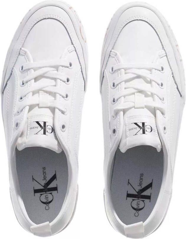 Calvin Klein Sneakers Vulc Flat Low Wrap Around Logo in wit