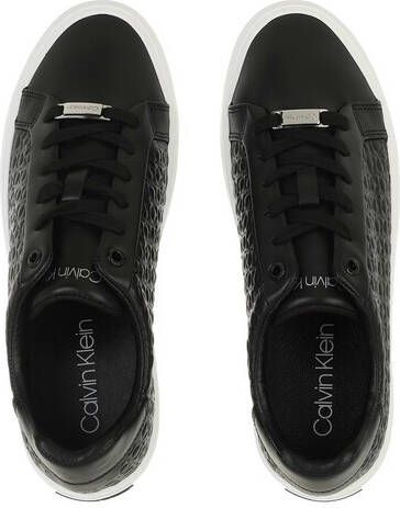 Calvin Klein Sneakers Vulc Lace Up Emboss Mono in zwart