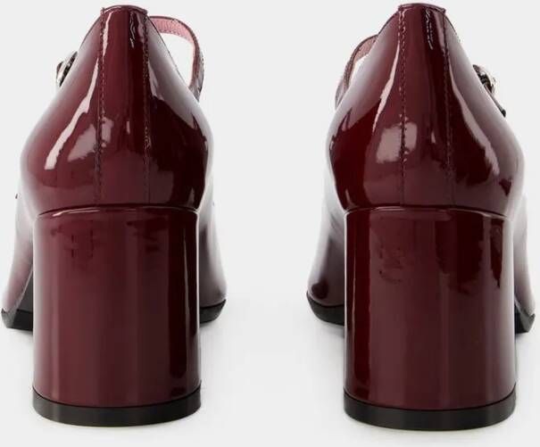 Carel Paris Pumps & high heels Alice Pumps Patent Leather Burgundy in rood