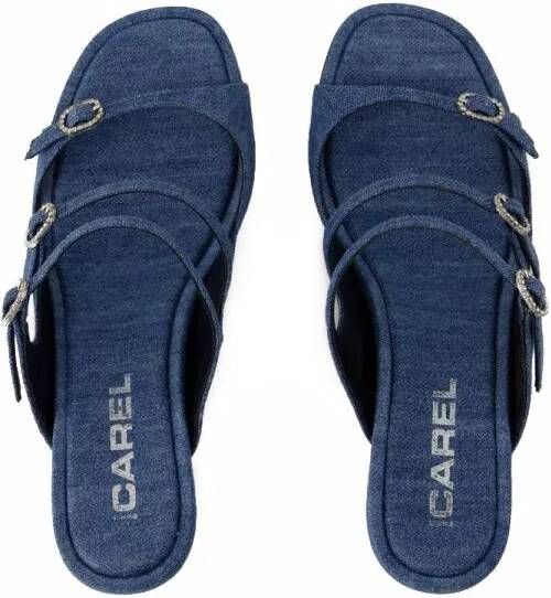 Carel Paris Sandalen Kitty Sandals Denim Blue in blauw