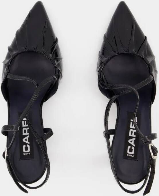 Carel Paris Sandalen Neri Sandals Leather Black in zwart