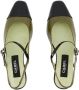 Carel Paris Sandalen Oceano 24 Sandals Leather Khaki in groen - Thumbnail 6