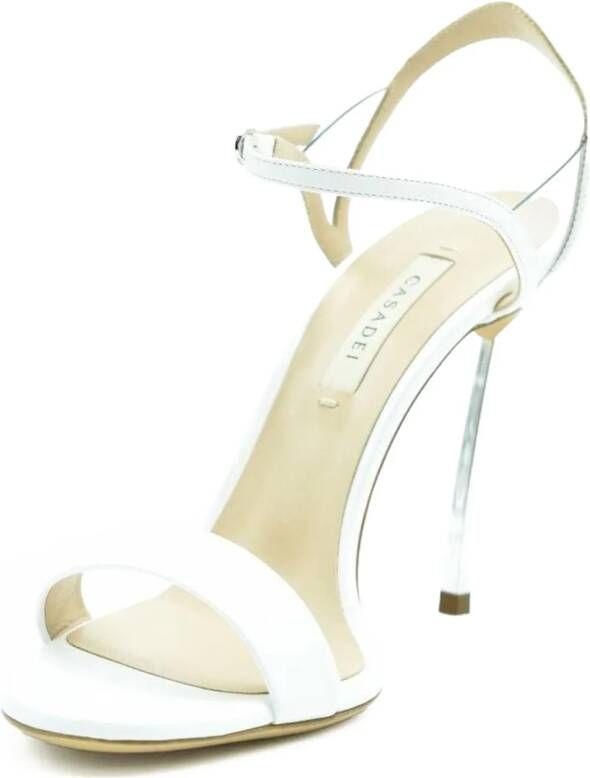 Casadei Hoge hakken High Heels White in wit