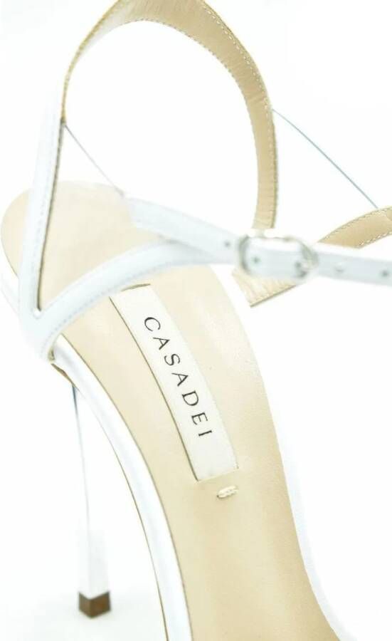 Casadei Hoge hakken High Heels White in wit