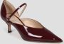 Casadei Hoge hakken Scarlet Kitten Pumps in rood - Thumbnail 6