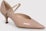 Casadei Hoge hakken Scarlett Kitten Jolly Pumps in bruin - Thumbnail 3