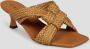 Casadei Slippers & Mules Dama Kitten Mules in bruin - Thumbnail 4