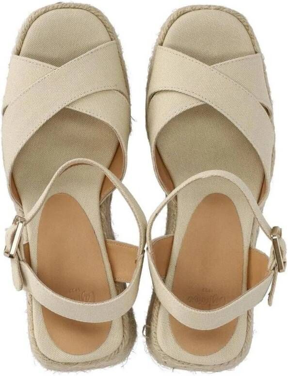 Castaner Sandalen CASTAÑER THEA ELFENBEIN SANDALE MIT KEIL in beige