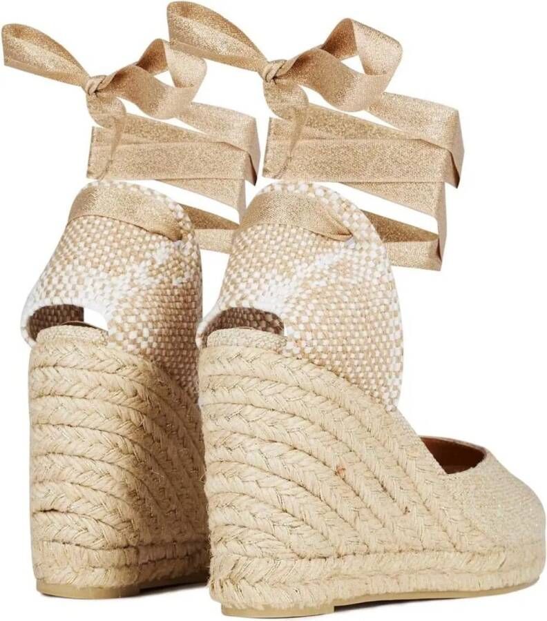 Castaner Low-Top Sneakers Carina Wedge Espadrilles in beige