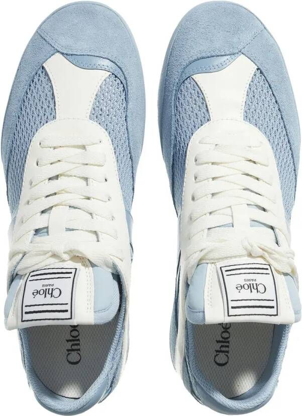 Chloé Low-Top Sneakers Kick Lace Up Sneaker in blauw