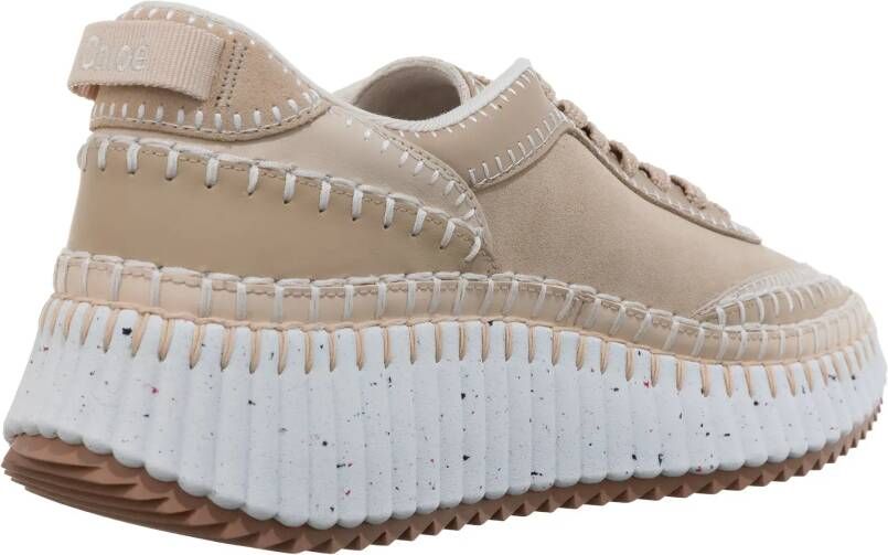 Chloé Low-Top Sneakers Nama Sneaker in beige