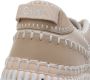 Chloé Nama sneaker van kalfsleer met suède details - Thumbnail 5