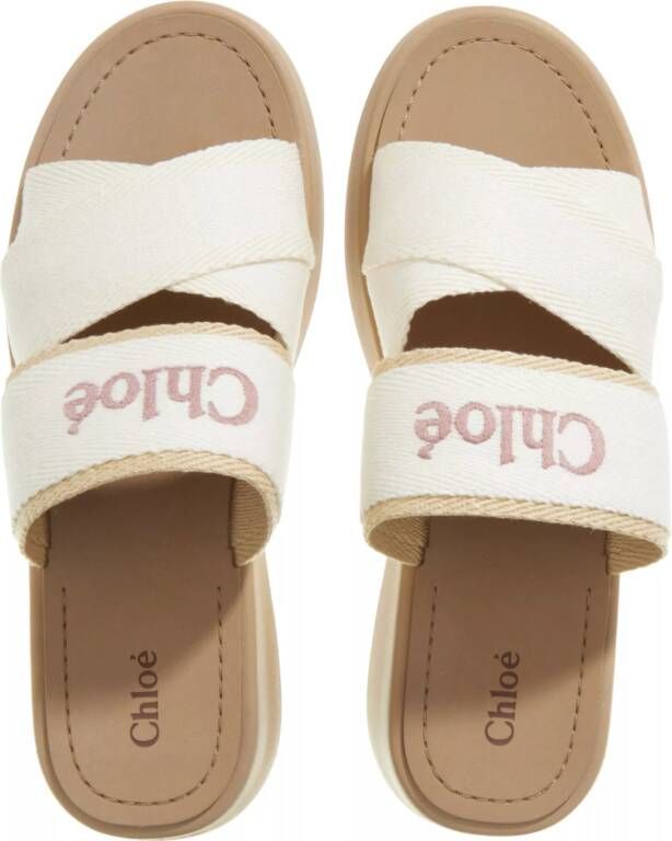 Chloé Slippers & Mules Mila in crème