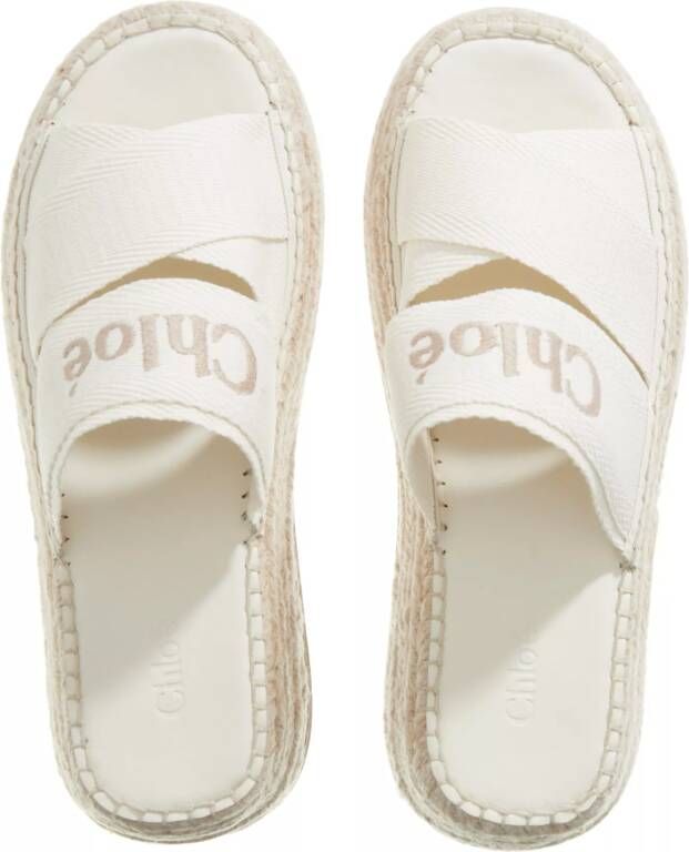 Chloé Slippers & Mules Mila in crème